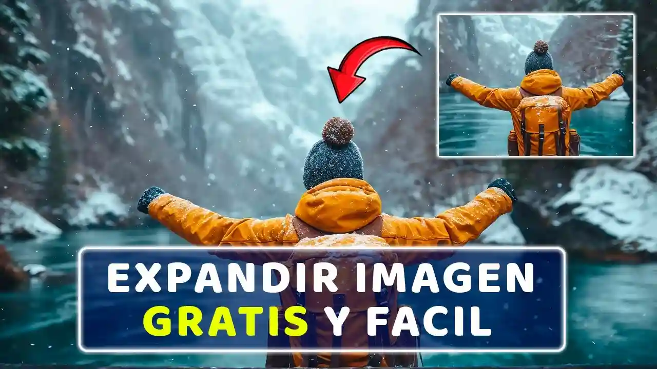 Interfaz de outpainting con Diffusers mostrando extensión de imagen con IA